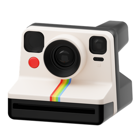 Câmera Polaroid  3D Icon
