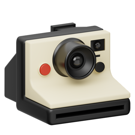 Câmera Polaroid  3D Icon