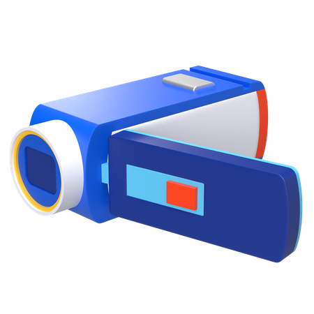 Caméra portative  3D Icon