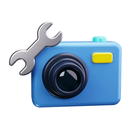 Camera Repair  3D Icon