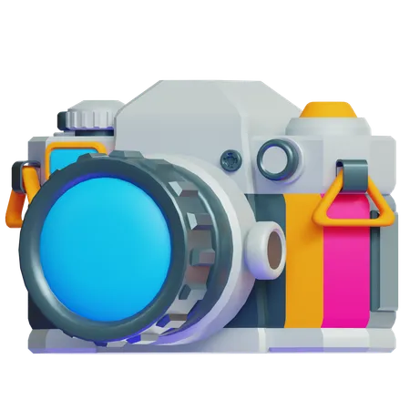 Câmera retrô  3D Icon
