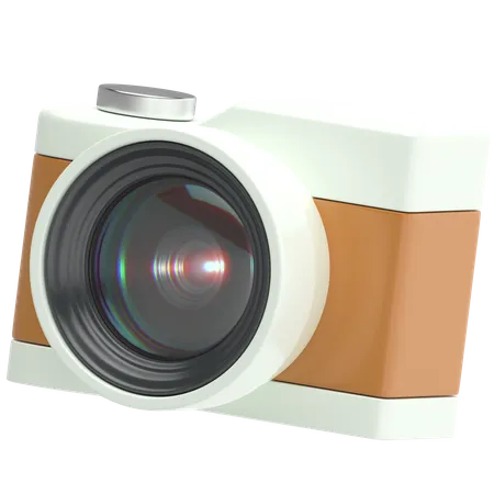 Icone De Camera Retro 3D Icon