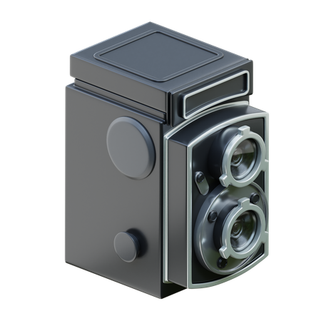 Câmera Rolleicord  3D Icon