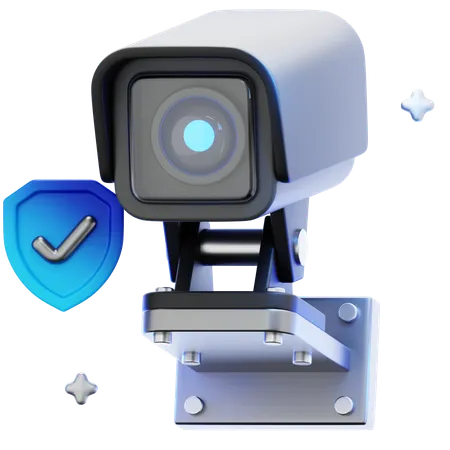 Camera Security  3D Icon