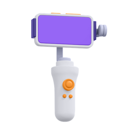 Bastão de selfie para câmera  3D Icon