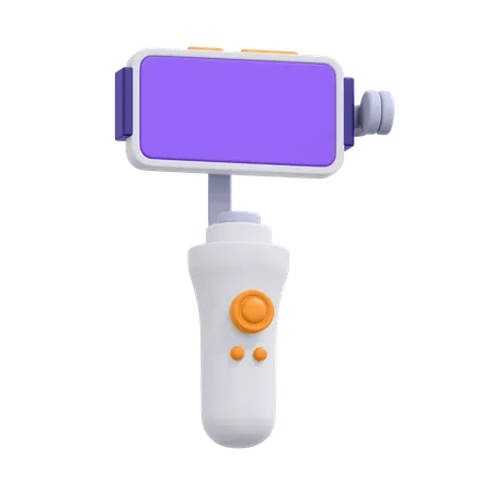 A Collection Of Mobile Phone Gimbal In 3 D Format 3D Icon