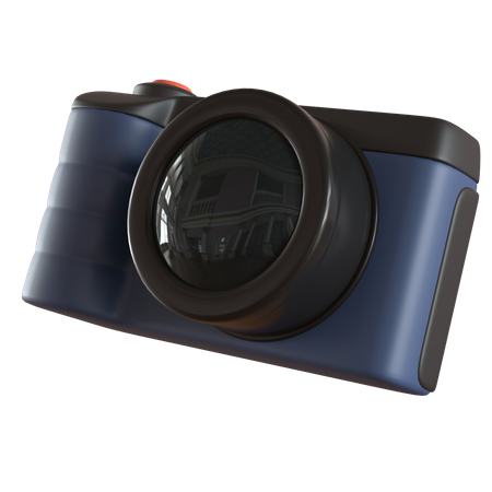 Câmera sem espelho  3D Icon