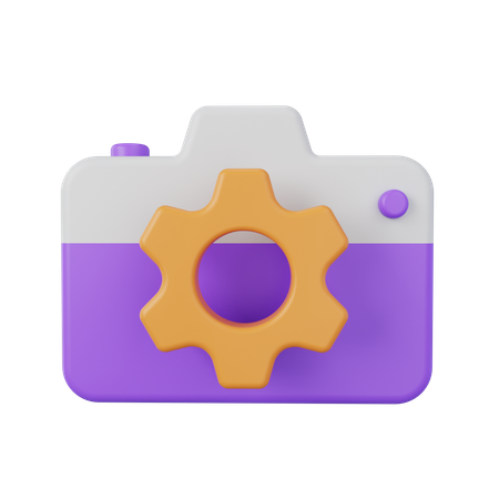 Camera Setting  3D Icon