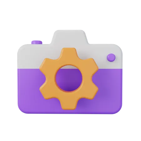 Camera Setting  3D Icon