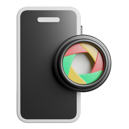 Camera Shutter  3D Icon