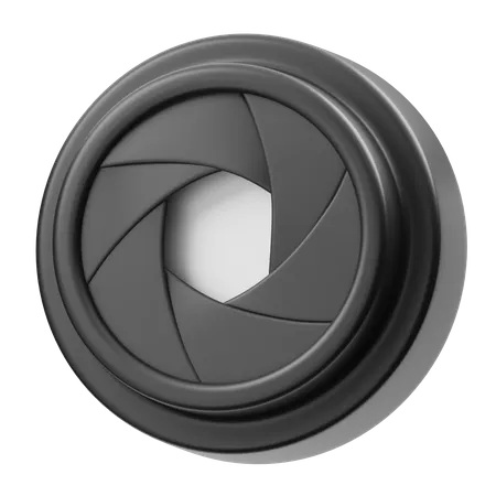 Camera Shutter  3D Icon