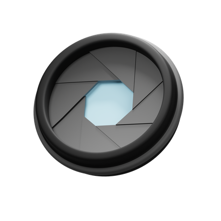 Camera Shutter  3D Icon