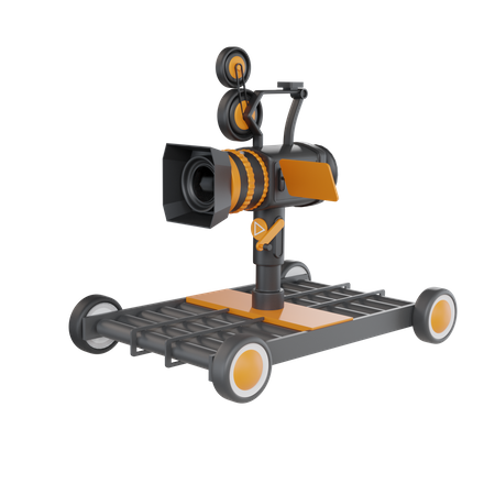 Camera Stand Pulley  3D Icon