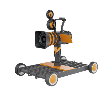 Camera Stand Pulley  3D Icon