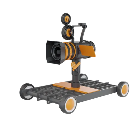 Camera Stand Pulley  3D Icon