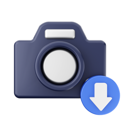 Téléchargement de l'appareil photo  3D Icon