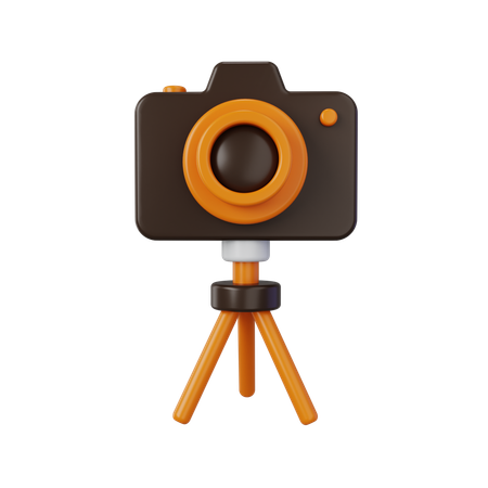 Camera Tripod  3D Icon