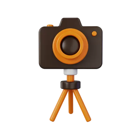 Camera Tripod  3D Icon