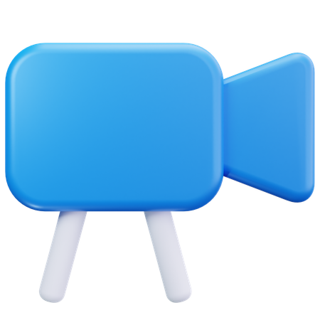 Camera Tripod  3D Icon