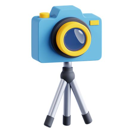 Camera tripod  3D Icon