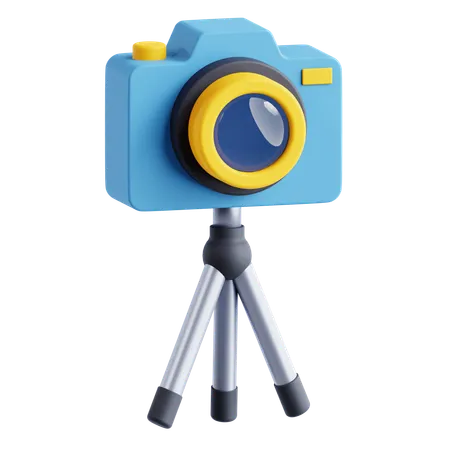 Camera tripod  3D Icon