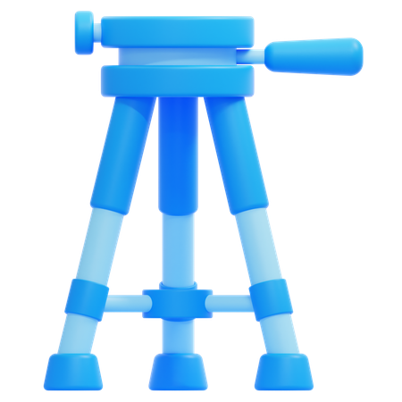 Camera Tripod  3D Icon