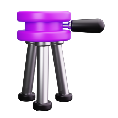 Camera Tripod  3D Icon