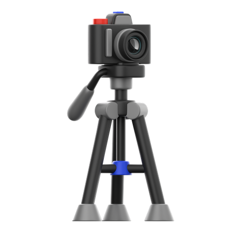 Camera Tripod  3D Icon