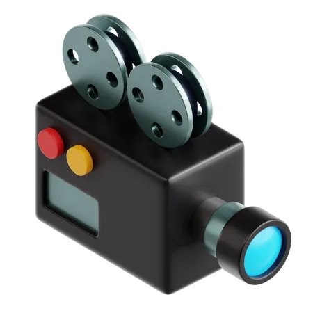 Camera Video  3D Icon