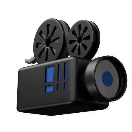 Caméra vidéo  3D Icon