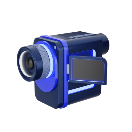 Caméra vidéo  3D Icon