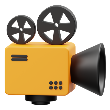 Caméra vidéo  3D Icon