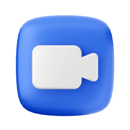 Caméra vidéo  3D Icon