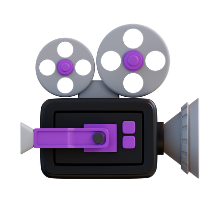 Caméra vidéo  3D Icon