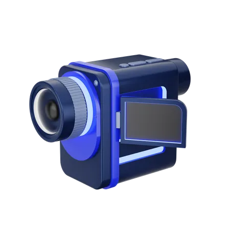 Caméra vidéo  3D Icon