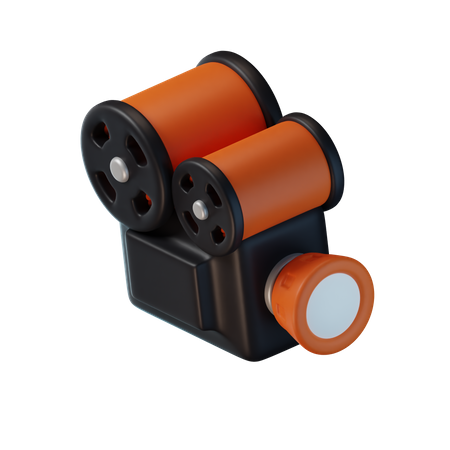 Caméra vidéo  3D Icon