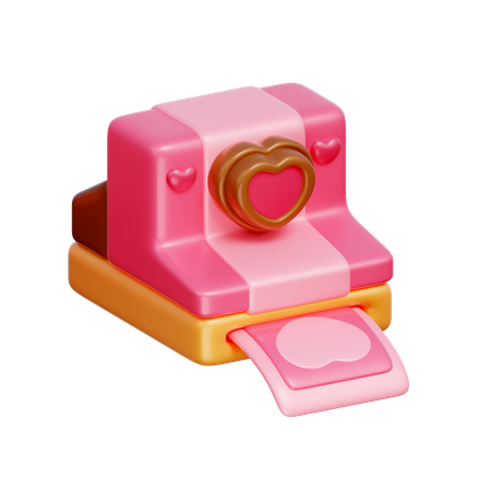 Câmera antiga  3D Icon