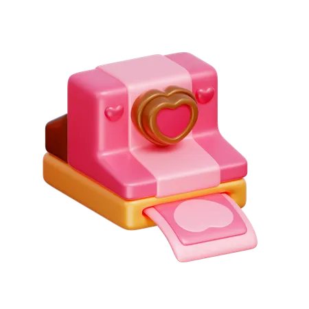 Câmera antiga  3D Icon