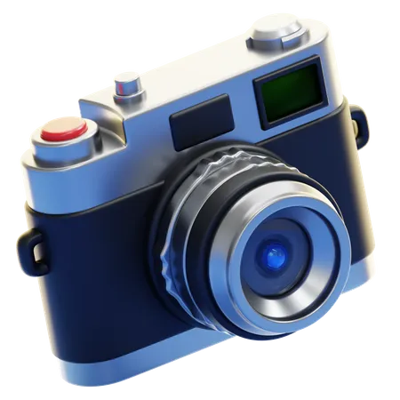 Câmera antiga  3D Icon