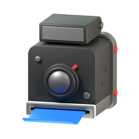 Câmera antiga  3D Icon