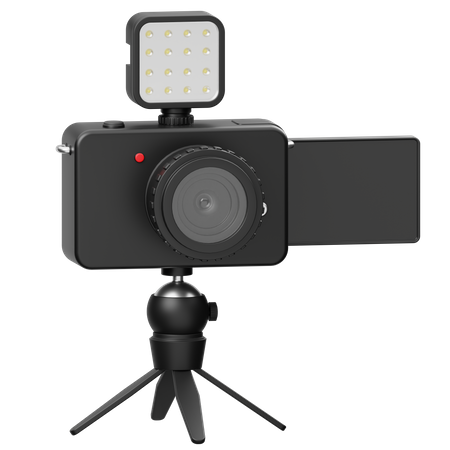 Caméra de blog vidéo  3D Icon