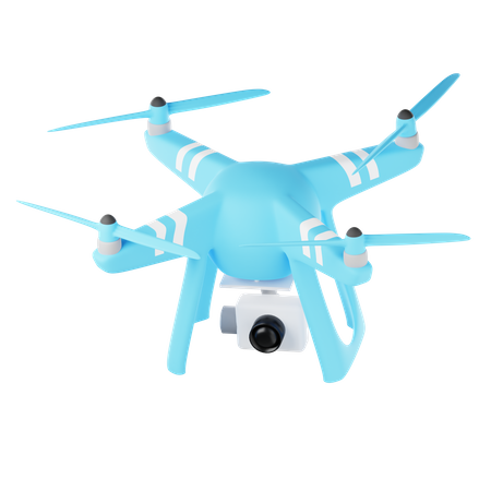 Caméra volante  3D Icon
