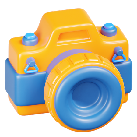 Voyage avec appareil photo  3D Icon