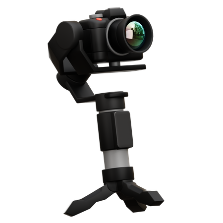 Camera With Stabilizer  3D Icon