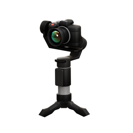 Camera With Stabilizer  3D Icon