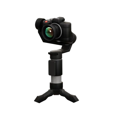 Camera With Stabilizer  3D Icon