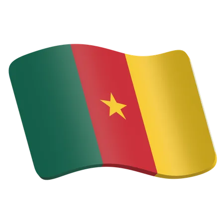 Cameroon  3D Icon