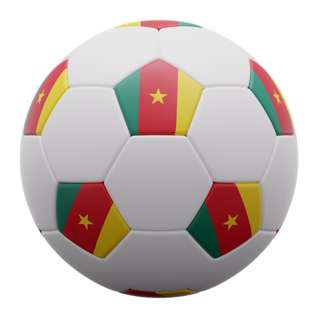 Cameroon Ball 3D Icon