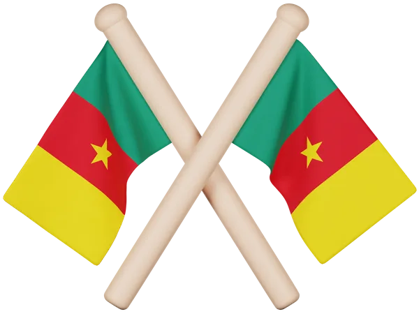 Cameroon Flag  3D Icon