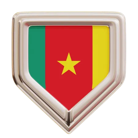 Cameroon Flag  3D Icon